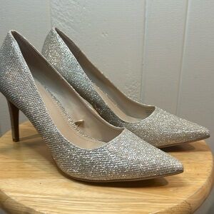 BCBG Heels Champagne Pumps Gallah